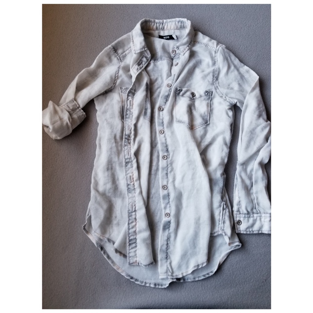XS Lightweight Faded Flannel